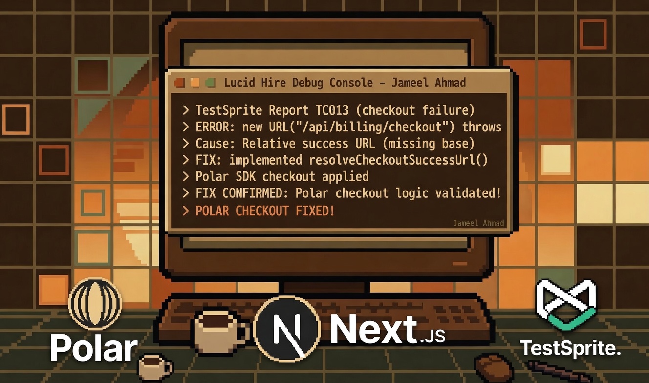 Optional hero image for the post